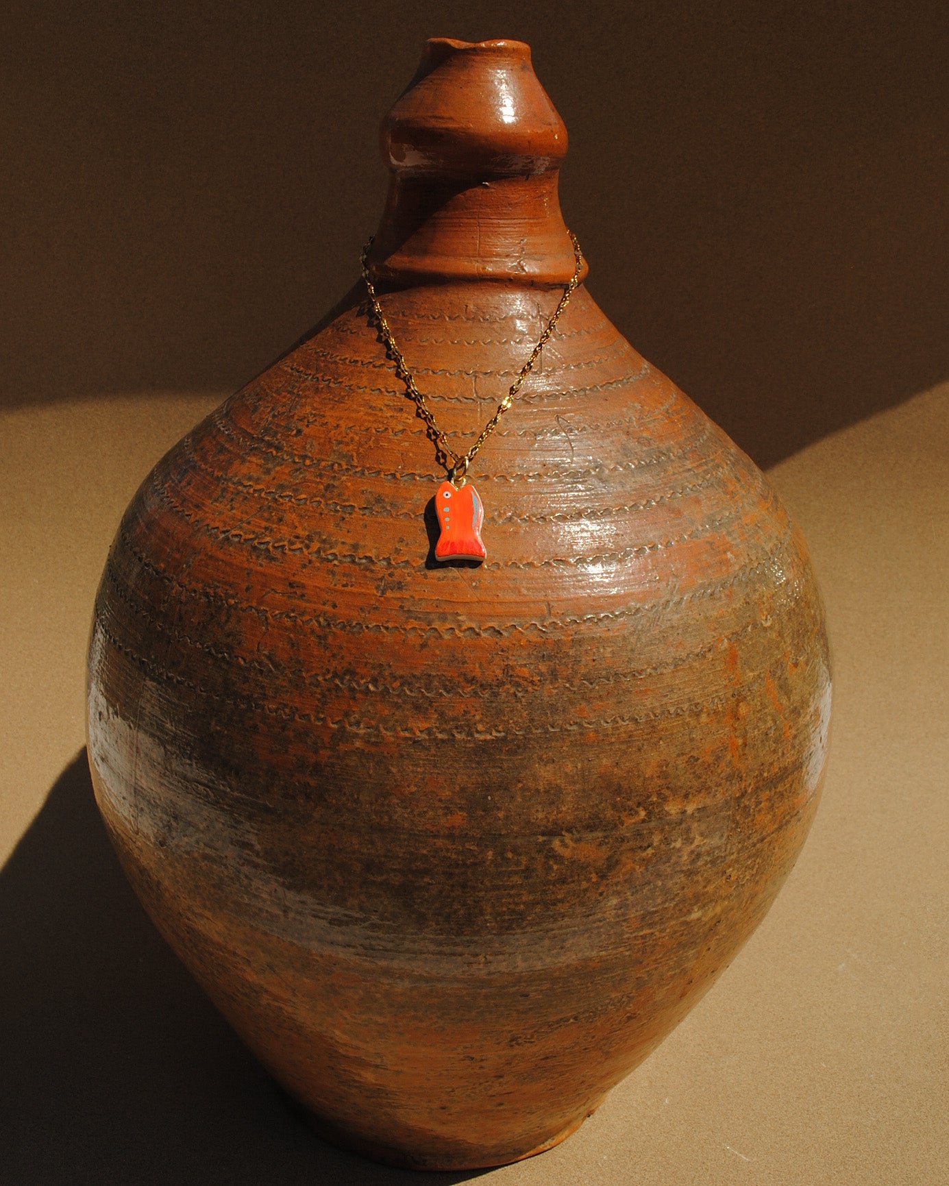 #039 Narancs-türkiz hal