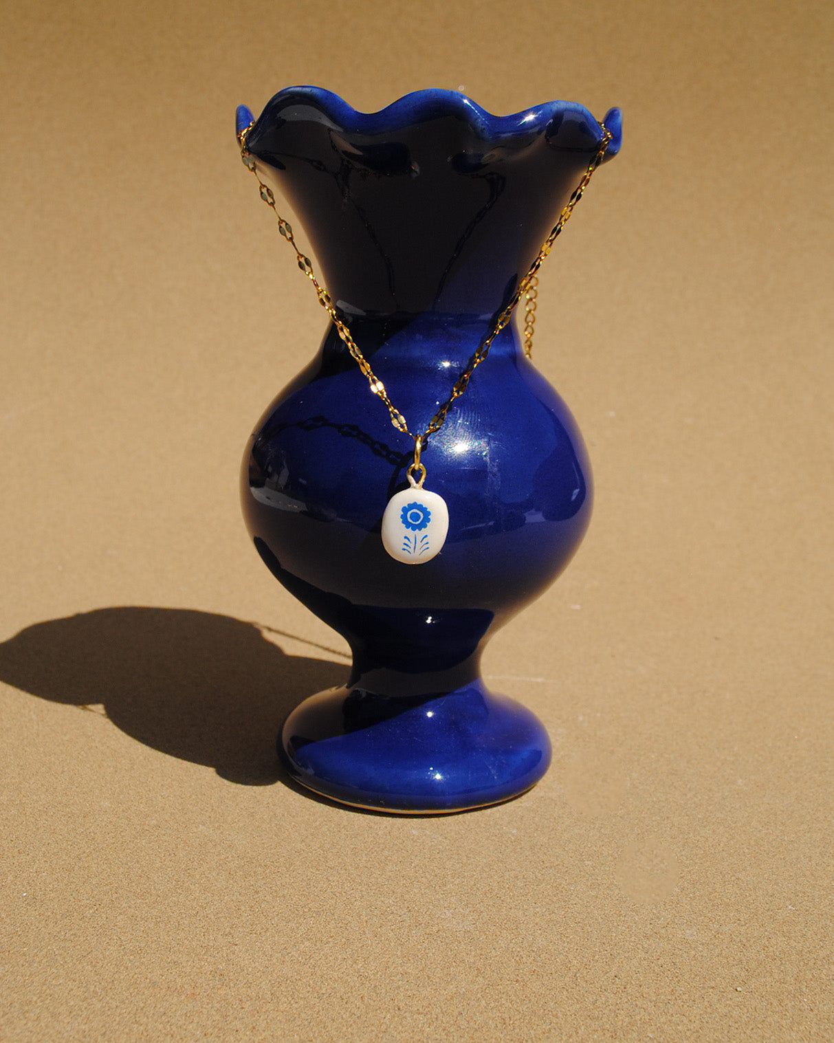 #045 Kék szirmos virág