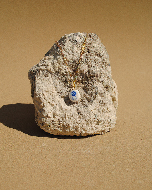 #045 Kék szirmos virág